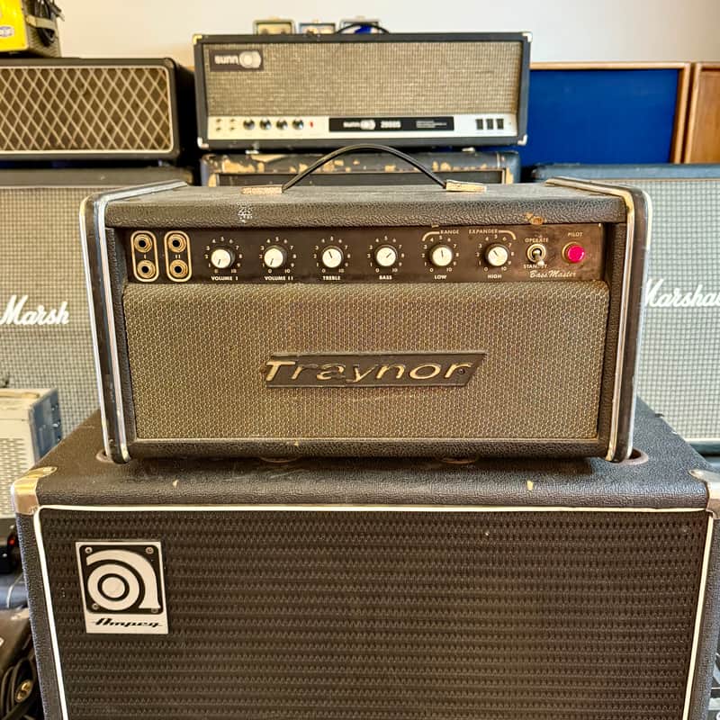 Traynor YBA-1 Bass Master c 1960’s 1970 original vintage Canada guitar bass tube amplifier amp image 1
