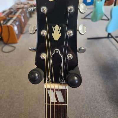 Vintage Aria 9460 Hummingbird Acoustic Guitar with Hard Case image 6