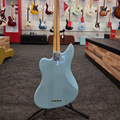 Fender Mark Hoppus Signature Jaguar Bass 2023 Daphne Blue image 7