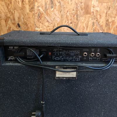 Peavey KB 100 3-Channel 100-Watt 1x15" Keyboard Amplification System 1980s - Black image 4