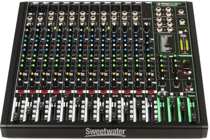 Mackie ProFX16v3 16-Channel Effects Mixer 2020 - Present - Dark Gray image 1