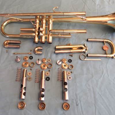 1960s Leblanc Paris 708 Sonic Pro Trumpet, Awesome Player, Ports Aligned, EXC image 21