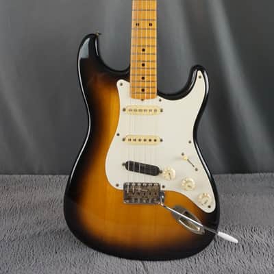 1987 MIJ Squier Stratocaster Fujigen E-Series Sunburst w/ ESP Rail Pickup & Fender Case image 2