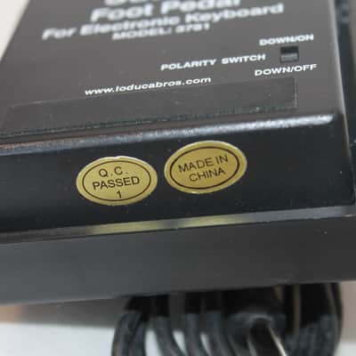 Lo Duca 3781 Universal Sustain Pedal For Electronic Keyboard image 3
