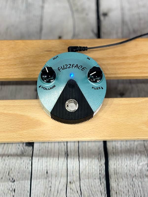 Dunlop FFM3 Jimi Hendrix Signature Fuzz Face Mini 2014 - Present - Light Blue image 1