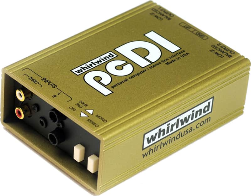 Whirlwind pcDI Multi-Media Dual Passive Direct Box Bild 1