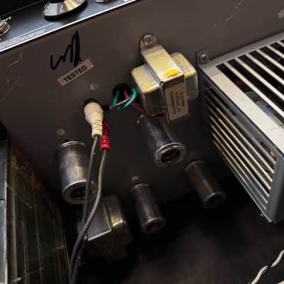 Vintage 1990s Fender Twin Amp Blackface 2x12 Valve Amplifier Combo w/ Footswitch image 18