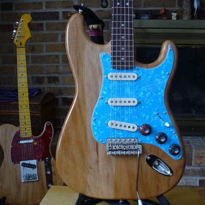 Exotic '62 S-Style Quarter Sawn American Sycamore Guitar Body for Strat® Neck Natural made in USA image 7