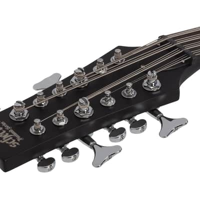 Schecter dUg Pinnick DP-12 LH Satin Black image 9