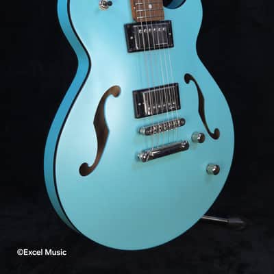 Godin Montreal Premiere HT - Laguna Blue w/Deluxe Gigbag (B-Stock finish) image 2