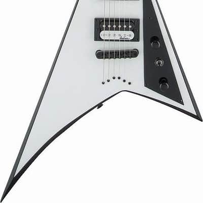 Jackson JS Series Rhoads JS32T - White with Black Bevels image 2