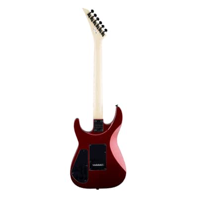 Used Jackson JS Series Dinky JS12 Electric Guitar Metallic Red w/Amaranth FB image 8