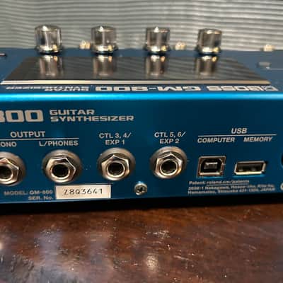 BOSS GM-800 Guitar Synthesizer – Boxed w/ Serial GK Cable, Decksaver image 9