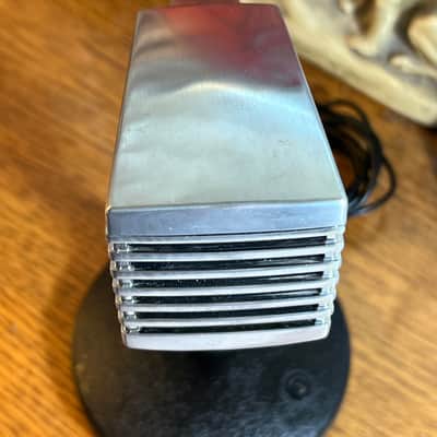 Rare 1960's Lafayette 99-4581 Dynamic Microphone, NOS, works, w/cable & stand image 11