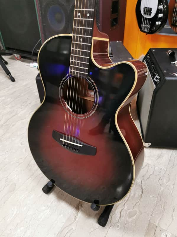 Yamaha CPX 5 VS Acoustic guitar with original preamp | Reverb