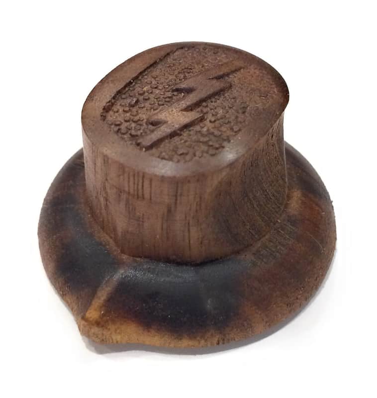 Reproduction 1937 Zenith Pinch Tuning Knob - Solid Wood image 1