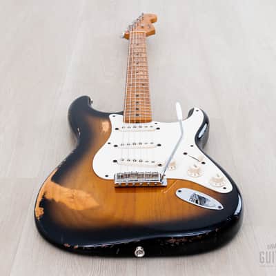 1999 Fender American Vintage ‘57 Stratocaster Sunburst, 100% Original w/ Case image 11