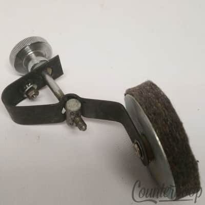 *Ludwig Black Felt Snare/Tom Drum Muffler Single Cup Vintage 60s-70s Supraphonic image 2