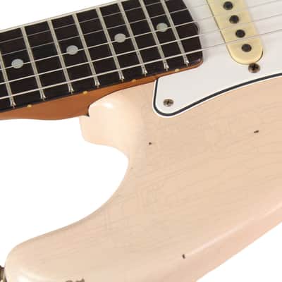 Fender Custom Shop 1964 Stratocaster, Relic, Super Faded Aged Shell Pink image 5