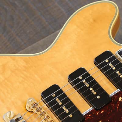 MINTY & RARE! 1984 Gibson ES-357 Figured Natural Semi-Hollow w/ 3 P90’s + OHSC *Video image 8