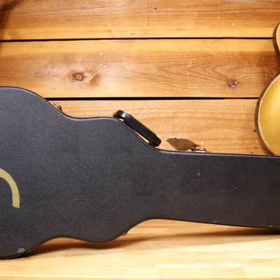 Gibson Les Paul Studio '50s Tribute Heavy Relic - 2016 - Satin Gold Top 45843 image 21