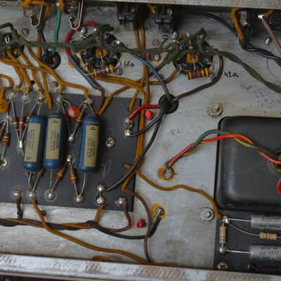 1961 Fender Concert Amp 6G12-A Brownface image 8