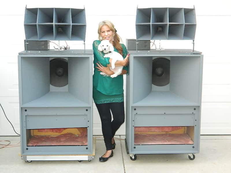 Koanhinn Set Di 4 Altoparlanti Dorati Con Base A Rondelle - Foto 9