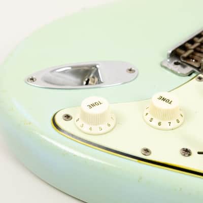 1962 Fender Stratocaster, Sonic Blue Refin image 12