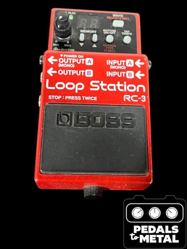 Boss RC-3 Loop Station 2011 - Present - Red - X16181 | Reverb