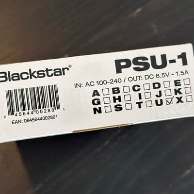 BRAND NEW Blackstar PSU1 Fly Amp Power Supply - Black image 3