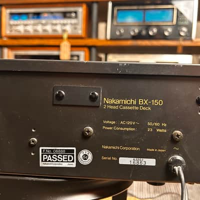 Nakamichi BX-150 Two-head Cassette Deck image 10