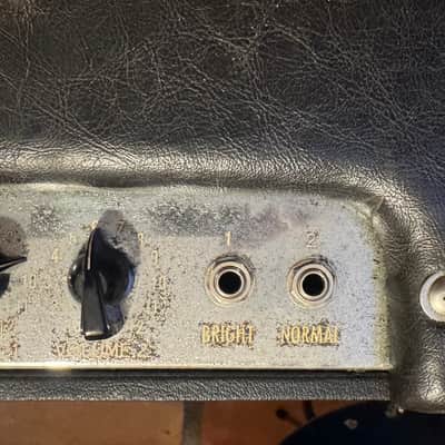 Fender Bassman 5E6-A Narrow Panel 40-Watt 4x10" Guitar Combo 1955 - 1957 - Tweed image 4