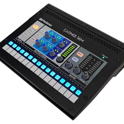 3 PRESONUS EarMix 16M 16x2 16-Ch. AVB Monitor/Headphone Mixers Bundle with Mackie Headphones image 3