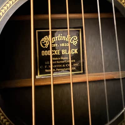 Martin X-Series 000CXE Black w/SKB Case image 5