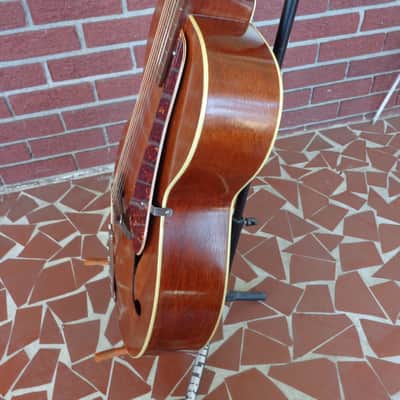 Kay Silvertone Mahogany Archtop Guitar w Case - Circa 1951 - All Hog image 12