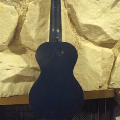 Harmony Ukulele Hawaiian 1950s Blue, All Original image 4