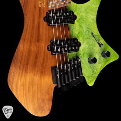 Strandberg Boden J Artisan 7 Koa - Natural Green Resin image 6