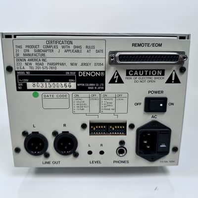 (New Old Stock) Denon DN-950FA Professional Audio CD Cart Player image 10
