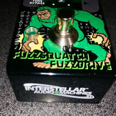 INTERSTELLER AUDIO MACHINES FUZZSQUATCH FUZZDRIVE \ FUZZ PEDAL Guitar effects pedal image 4