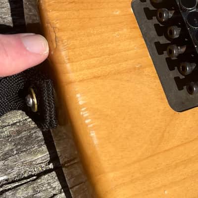 1990 Washburn N4 prototype  1 of a kind 24 fret neck image 15