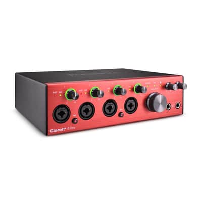 Focusrite Clarett+ 4Pre USB-C Audio Interface - Refurbished image 4