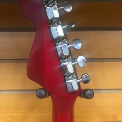 Crestwood Astral II 1970's Red Jack White Played one Made in Japan image 14