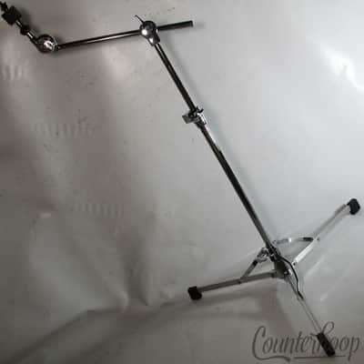 DW CP6710 Ultralight Boom Arm Crash Cymbal Stand Chrome Flush/Flat-Base Light image 1