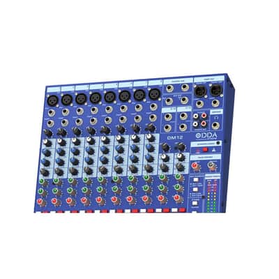 Midas DM12 12 Input Analog Live and Studio Mixer with Microphone Preamplifier image 4