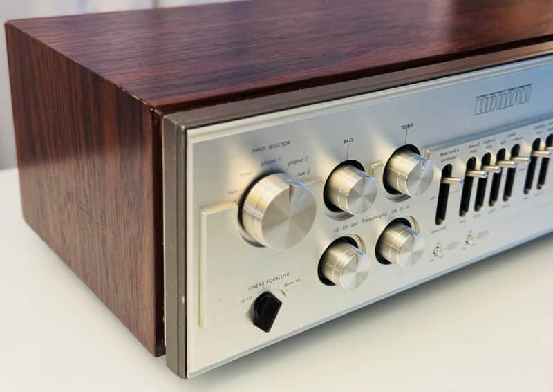 Vintage Luxman ⭐ C-1010 Stereo Preamp Control Center - | Reverb