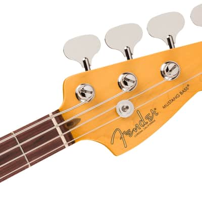 FENDER - American Professional Classic Mustang Bass Rosewood Fingerboard Faded Sherwood Green Metallic - 0198650374 image 4