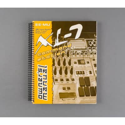 E-mu XL-7 Command Station Owner's Manual [USED]