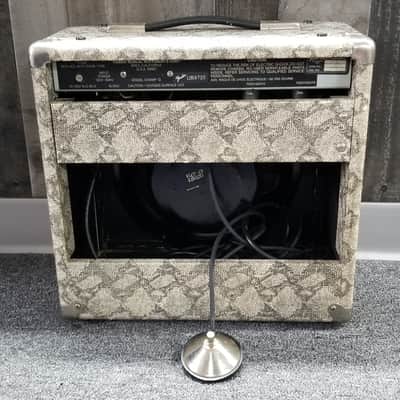 1987 Fender Champ 12 Tube Combo Amp - Snakeskin Tolex image 3