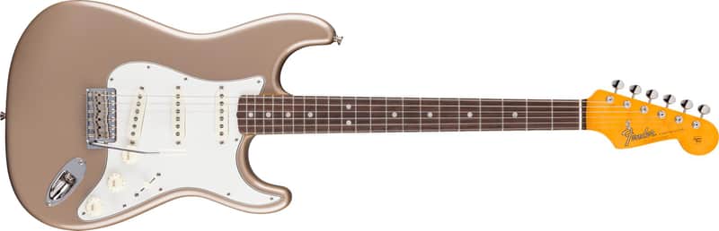 FENDER - American Vintage II 1965 Stratocaster  Round-Lam Rosewood Fingerboard  Shoreline Gold - 0110280844 image 1