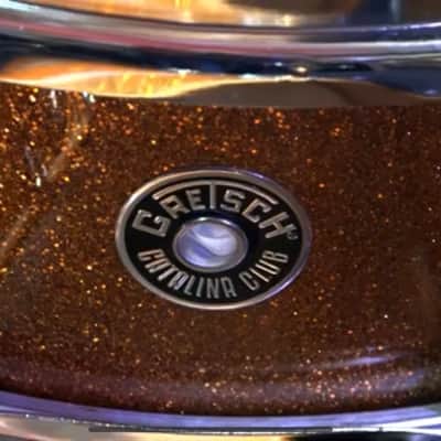 Gretsch Catalina Club 3 Piece Shell Pack (20/12/14) Bronze Sparkle image 3